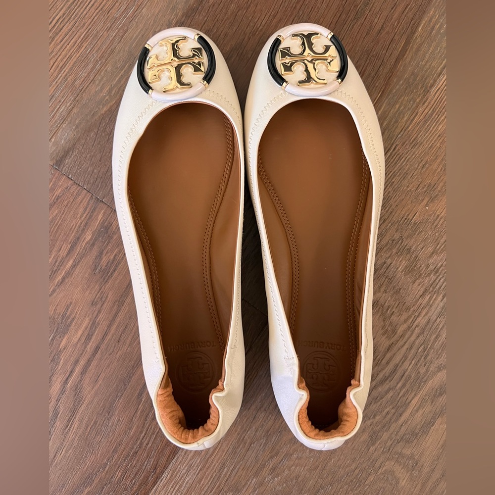 Tory Burch Leather Ballet Flats